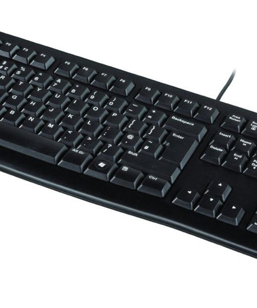 Logitech K120 Test Office Büro Tastatur