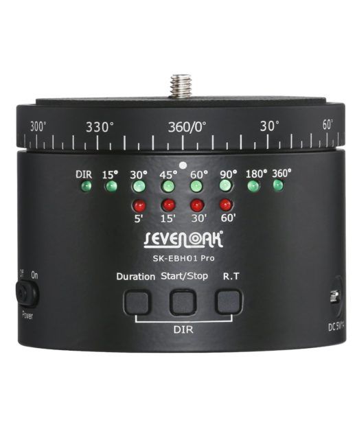 Sevenoak SK-EBH01 Pro Test rotierender Stativkopf