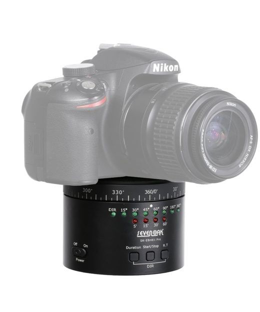 Sevenoak SK-EBH01 Pro Test rotierender Stativkopf