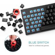 VicTsing Test mechanische Gaming Tastatur