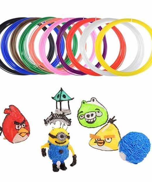 WER PLA-Filament Test 3d-Stift Spulen