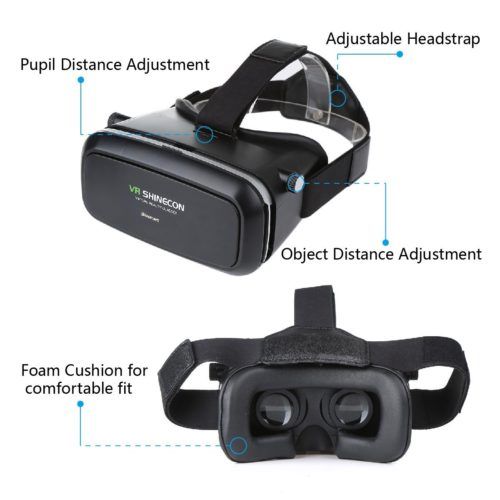 Blusmart 3D-VR-Brille Virtual Reality Headset