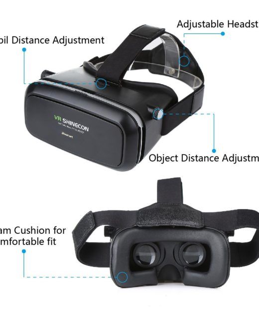 Blusmart 3D-VR-Brille Virtual Reality Headset