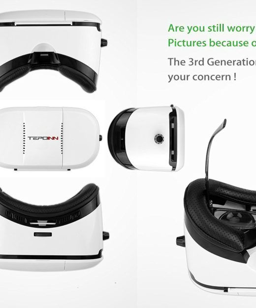 Tepoinn 3D VR Brillen Test Virtual Reality Headset