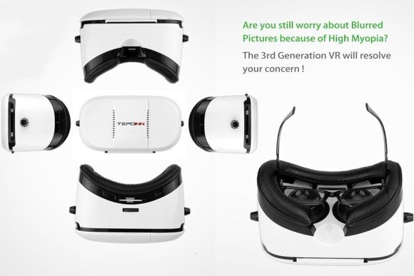 Tepoinn 3D VR Brillen Test Virtual Reality Headset