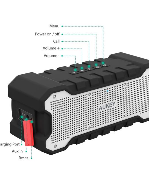AUKEY Bluetooth Lautsprecher Testbericht kabellose Audiobox