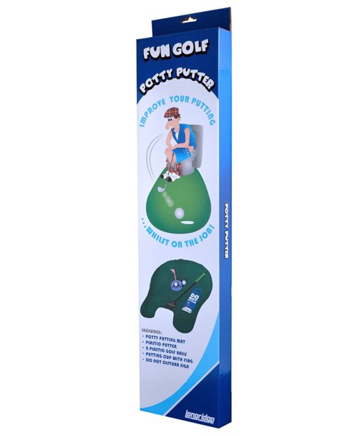 Longridge Potty Putter WC Golf Set Test Klo-Golf