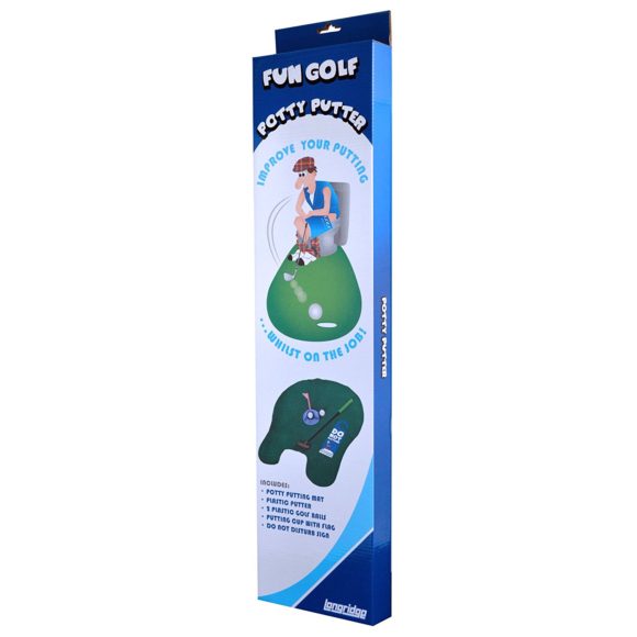 Longridge Potty Putter WC Golf Set Test Klo-Golf