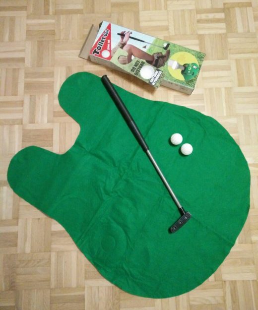 Out of the blue Toiletten Golf Set Test Toiletten-Minigolf Testbericht