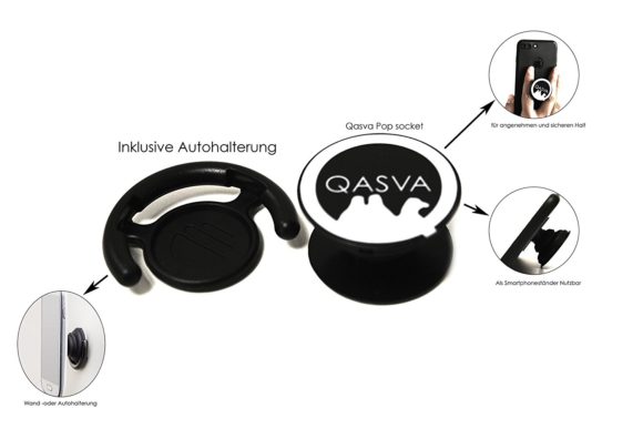 Qasva Handyhalter und -griff Vergleichstest für Smatphone, Tablet, Kindle, iPod, Nintendo