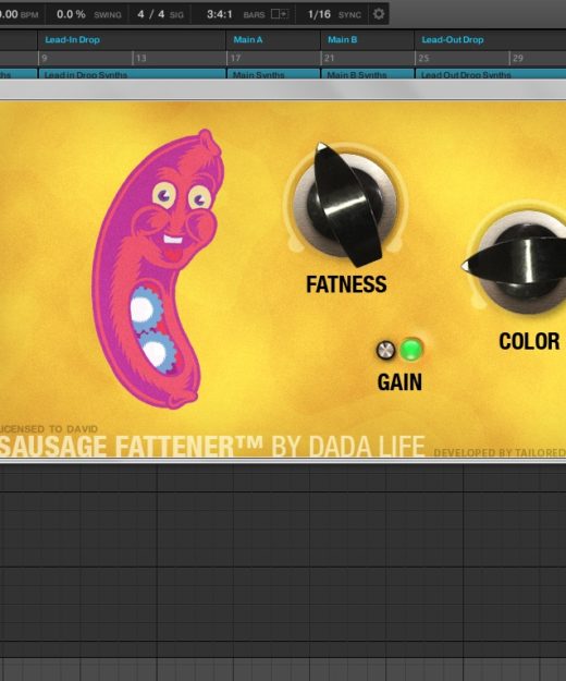 Dada Life Sausage Fattener Test Mastering-Plugin