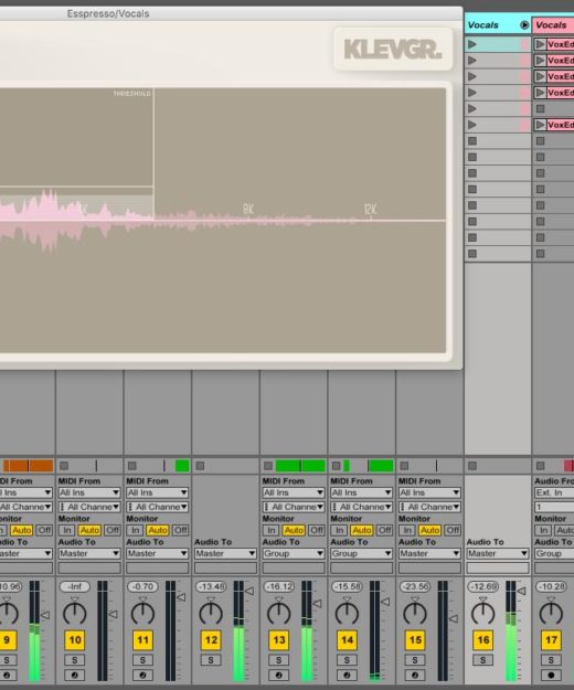 Klevgränd Esspresso Test Deesser Audio Plugin