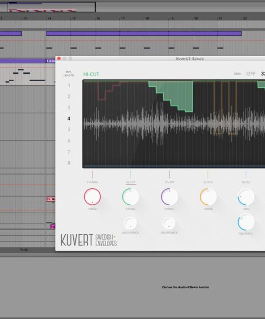 Klevgränd Kuvert Test Multieffekt Audioplugin