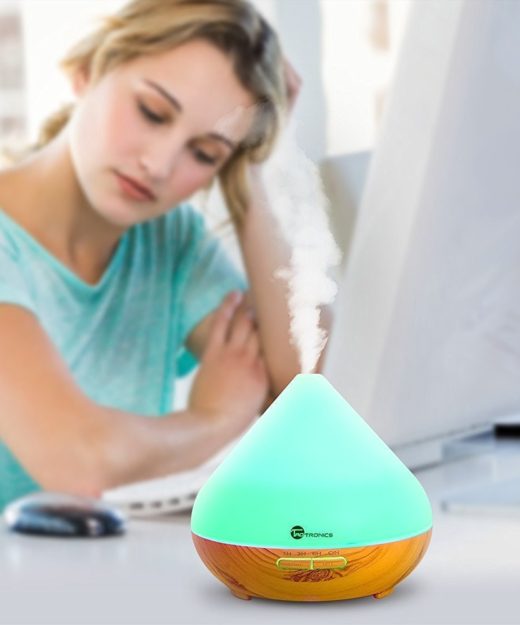 Aroma Diffusor TaoTronics Luftbefeuchter Test Öltherapie