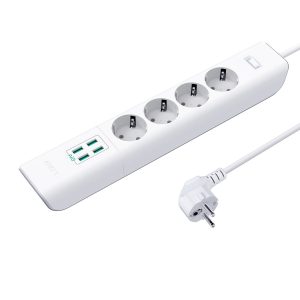 Aukey USB-Steckdosenleisten Test USB-Verteiler