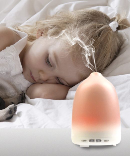 Soft Digits Aroma Diffuser Test Luftbefeuchter ätherische Öllampe