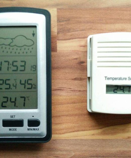 Die beiden Module im Elegiant Wetterstation Test