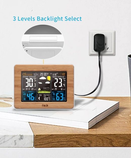 FanJu Wetterstation Test FJ3365 Weckfunktion