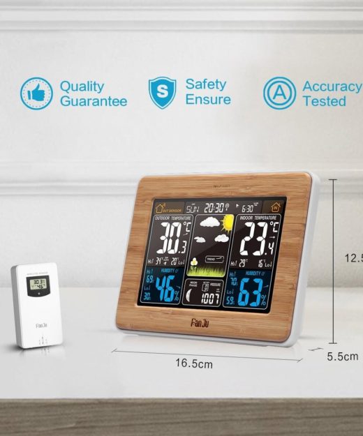 FanJu Wetterstation Test FJ3365 Weckfunktion