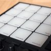 Die vergrößerten, enger aneinanderliegenden Pads der Mk3 Maschine. Die vergrößerten, enger aneinanderliegenden Pads der Mk3 Maschine.