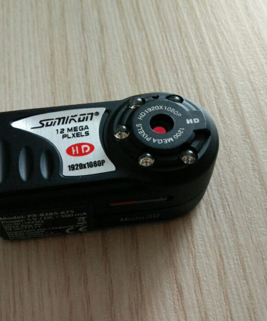 Somikon Mini-Kamera mit HD-Videoaufnahme und Infrarot-Nachtsicht