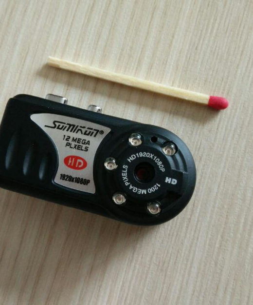 Somikon Mini-Kamera mit HD-Aufnahme und IR-Nachtsicht