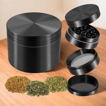 Kräutermühle Metall klein Grinder Crusher