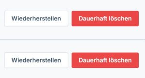 Zu kleines Paket: Seobility Projekte löschen und wiederherstellen