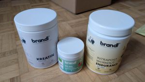 Während und nach der Belastung gibt es weitere Supplement-Stoffe.