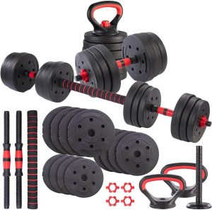 So viele Optionen bietet PEARL Sports mit diesem Hantelset