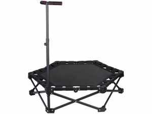 Speeron Fitness Trampolin aufgebaut