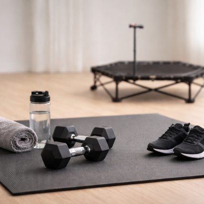 Speeron Fitness Trampolin Zuhause Minitrampolin