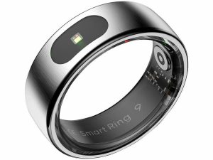 Der newgen medicals Activity Tracker Fitnessring in Nahaufnahme.