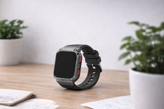 newgen medicals wasserdichte Fitnessuhr Smartwatch mit Telefonfunktion