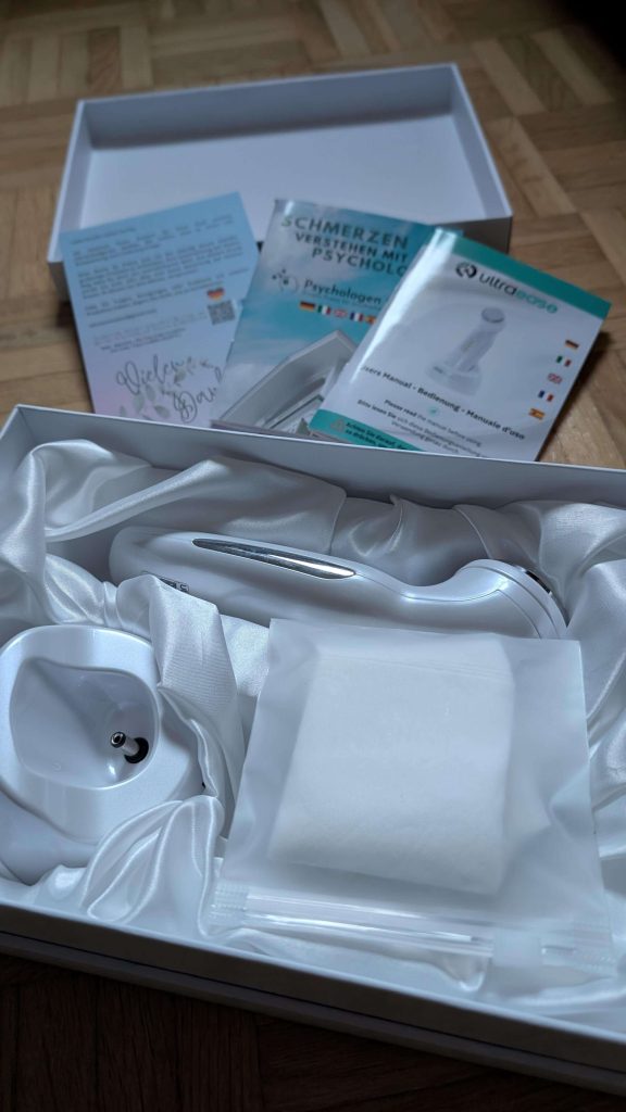Ultraease versendet gut und sicher verpackt, zudem schön aufbereitet.