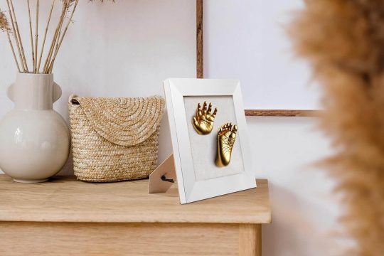 So schön kann das Your Design 3D Abdruck Set in Szene gesetzt werden.