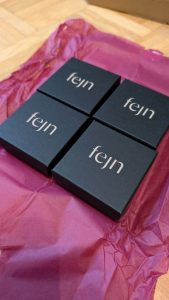 Ab dem ersten Moment wirkt fejn Jewelry edel.