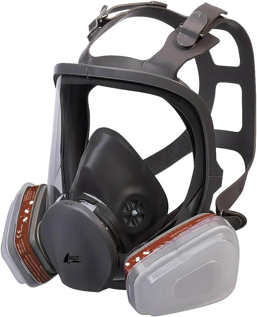 AGT sorgt für Schutz bei staublastiger Arbeit.