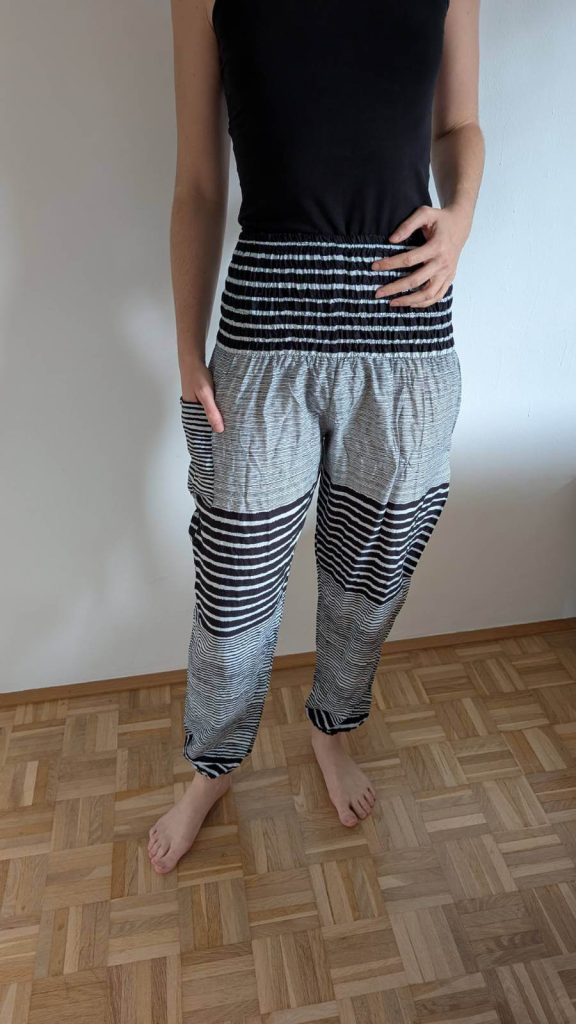 Einfach in den Farben, angenehm beim Tragen.