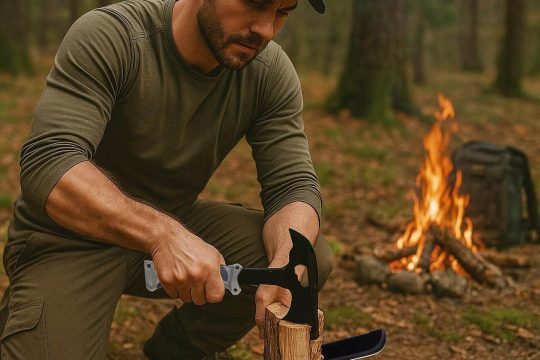 Semptec Urban Survival Technology Outdoor Survival Beil-Set Messer Machete