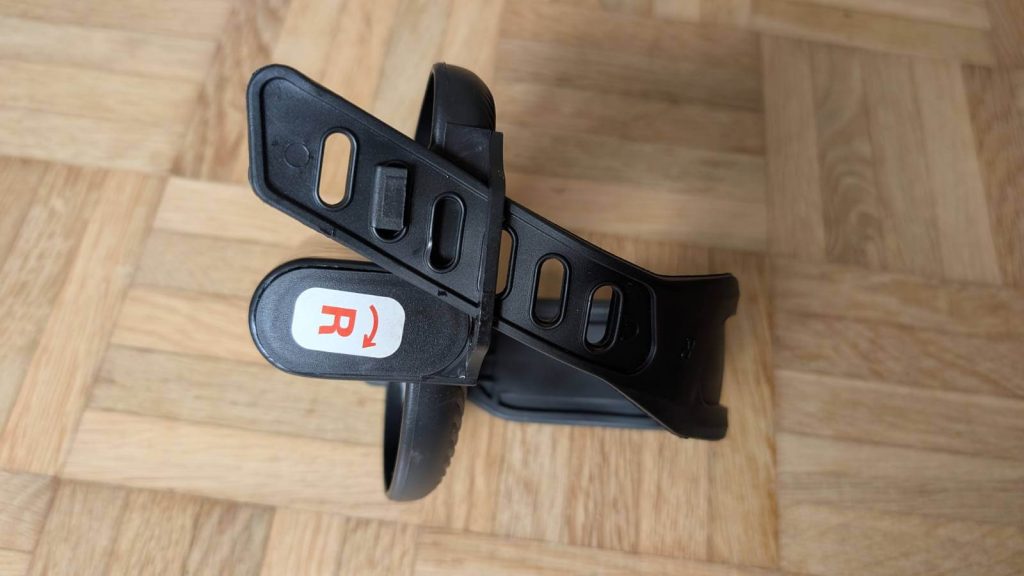 Sicher und gut einstellbar: die Pedale des X150 Sportbikes.