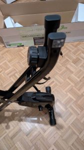 Der erste Teil des Ergometers ist schon die halbe Miete.