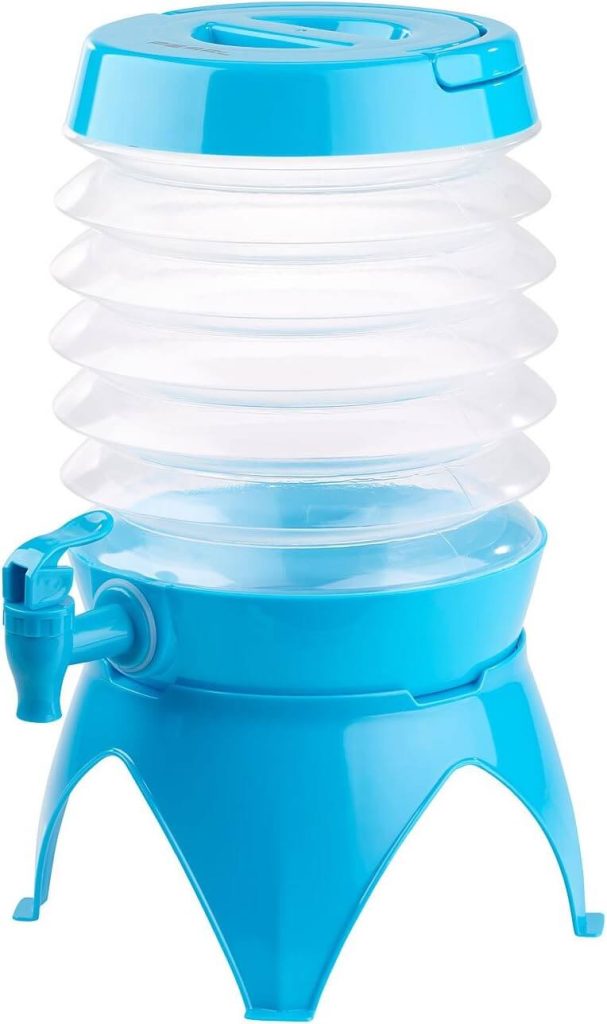 Kleiner Wasserkanister mit 3,5 Liter Fassungsvermögen.