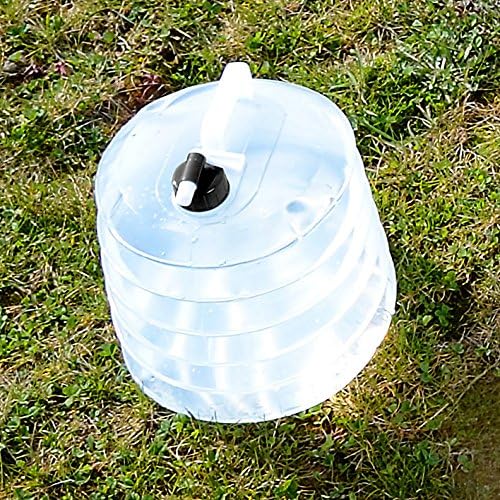 Faltbar und damit praktisch sowie einfach zu tragen, hier die 15 Liter Variante.