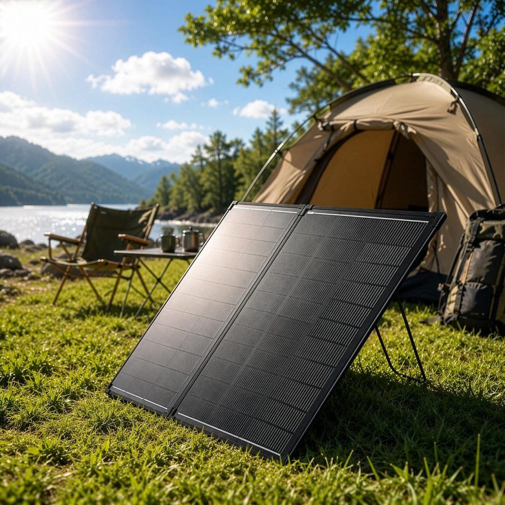 Egal ob beim Camping, im Urlaub oder am Festival, revolt liefert mit der Klapp-PV auf einfache Weise viel Strom.